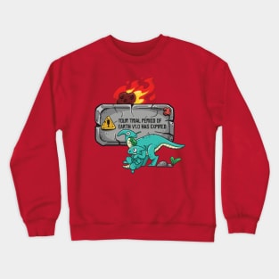 Dino Mama - Earth trial period Crewneck Sweatshirt